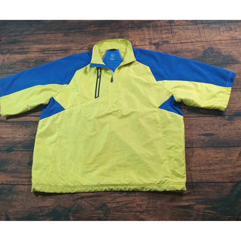 Zero Restriction Tour Series 1/4 Zip Pullover Windbreaker Short Sleeve Men's Lar
